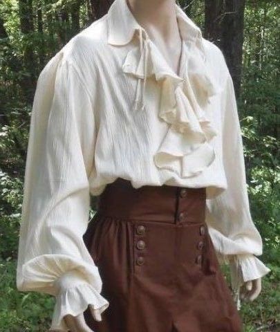 Regency Mens Shirt, Victorian Guy Outfit, Regency Outfit Men, Male God Outfit, Medieval Shirt Men, Gospel Painting, Regency Era Men, Ruffle Shirt Men, Majestic Aesthetic