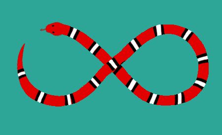 Snake Animation, Snake Gif, Loop Gif, Snake Illustration, Snake Knot, Share Gif, Year Of The Snake, Color Vibe, Animation Video