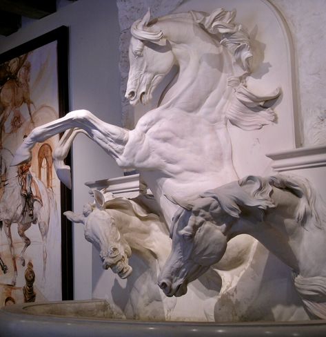 Plaster Wall Art, Equestrian Art, Horse Drawing, Horse Drawings, Plaster Art, Horse Sculpture, Equine Art, Wow Art, White Horses