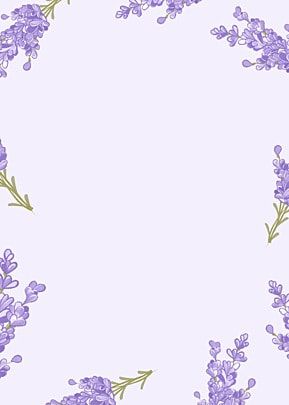 Purple Frame Border Aesthetic, Lavender Border Design On Paper, Background Designs For Projects Creative, Lavender Border Design, Flower Border Design Simple, Lavender Floral Background, Simple Flowers Wallpaper, Purple Border Design, Purple Design Background