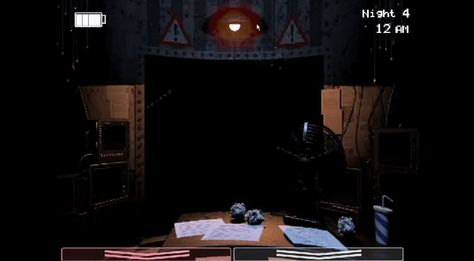 Fnaf 2 Office, Fnaf Office, Fnaf Gif, Foxy And Mangle, Fnaf Jumpscares, Freddy 2, Fnaf 2, Small Town America, Scary Games