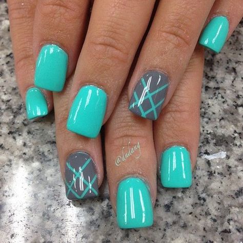 Spring Nails - 45 Warm Nails Perfect for Spring <3 <3 Gel Nail Design Inspiration, Ideas For Nails Acrylic, Trendy Gel Nails Square, Teal Easter Nails, Dip Nail Ideas Vacation, Short Nail Designs For Spring, Gel Nail Designs For Spring 2023, Springtime Nail Designs, Edgy Elegant Nails