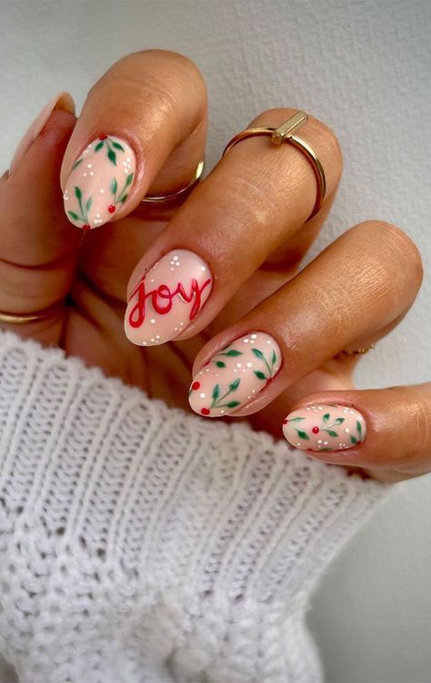 Christmas Lights On Nails, Minimalist Christmas Nails, Gift Nails, 3d Aesthetic, Donut Nails, Festive Nail Designs, 2023 Nail, Minimalist Nail, Unghie Nail Art