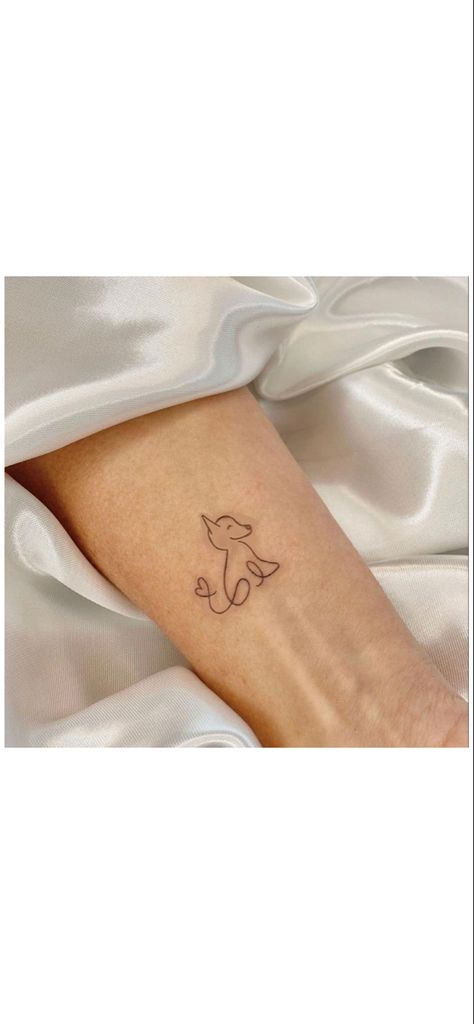 Puppy Minimalist Tattoo, Husky Ear Tattoo, Small Husky Tattoo, Husky Ears Tattoo, Fine Line Husky Tattoo, Husky Tattoo Simple, Pomsky Tattoo Ideas, Husky Tattoo, Army Tattoos