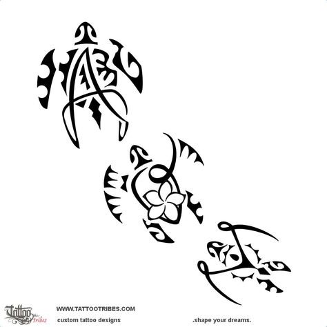 Polynesian Turtle Tattoo Design, Frank Tattoo, Inner Peace Tattoo, Turtles Tattoo, Unity Tattoo, Small Turtle Tattoo, Trible Tattoos, Polynesian Tattoo Design, Turtle Tattoos