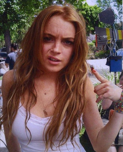 Instagram Queen, Lindsay Lohan, In High School, Fan Page, High School, Fan, Hair, On Instagram, Instagram