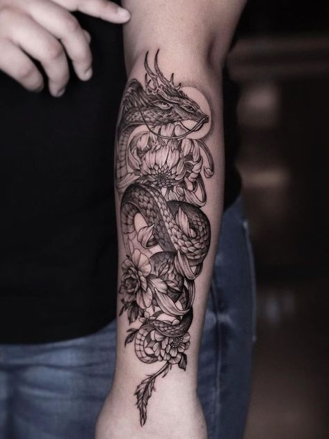 Ramón on Twitter | Dragon sleeve tattoos, Sleeve tattoos, Dragon tattoo for women Dragon Tattoo Shoulder, Asian Dragon Tattoo, Dragons Tattoo, Dragon Tattoos For Men, Dragon Sleeve, Dragon Tattoo Art, Chinese Dragon Tattoos, Chrysanthemum Tattoo, Dragon Sleeve Tattoos