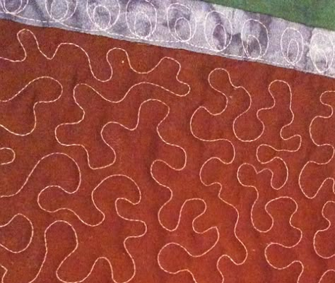 Tips for Meandering When Stipple Quilting Quilting Fabric Projects, Machine Quilting Pattern, Quilting Digest, Free Motion Designs, Sewing Machine Quilting, Free Motion Quilting Patterns, Machine Quilting Patterns, Longarm Quilting Designs, Quilting Stencils