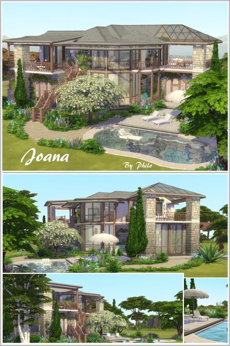 Built on a 30X30 lots, Joana has 3 bedrooms and 2 bathrooms. Two rooms still have to be furnished.
#ShowUsYourBuilds #thesims4 #Sims4 #sims4game #ts4house #ts4build #ts4builds #ts4nocc #ts4mm #simsbuilds #ts4 #sims4housebuild #sims4house #sims4home #sims5 #thesimsresourcedotcom #sims4build #simshousedesign #thesims4housebuild I hope you like it. Sims 4 Hidden Door, Sims 4 House Shell Cc, Sims 40x30 House, Sims 4 House With Pool, Sims 4 30x30 House, Sims 4 1 Story House, Sims 4 Jungle House, Sims 4 House Gallery, Sims 4 50x40