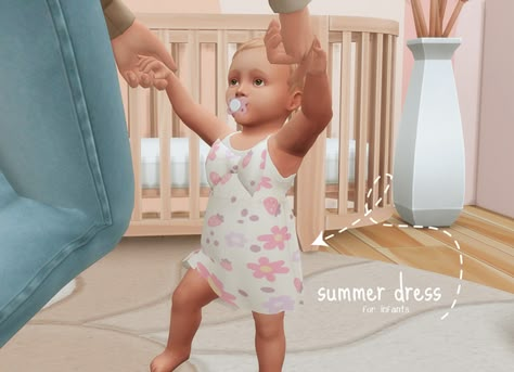 Sims Packs, Dolly Dress, Sims 4 Children, The Sims 4 Download, Sims 4 Toddler, Sims 4 Collections, Sims 4 Mods Clothes, Sims 4 Cas, Strawberry Fields