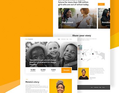 Foundation Website Design, Ngo Website Design, Landing Page Hero Section, Ui Design Inspiration, Website Inspiration, Design Branding, Ui Design, New Work, Work On