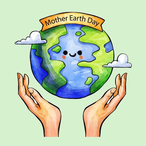 April 22nd Mother Earth Background, Earth Background, Tree Slogan, Maa Kali Images, English Slogans, Day Earth, Earth Drawings, Save Mother Earth, Security Logo