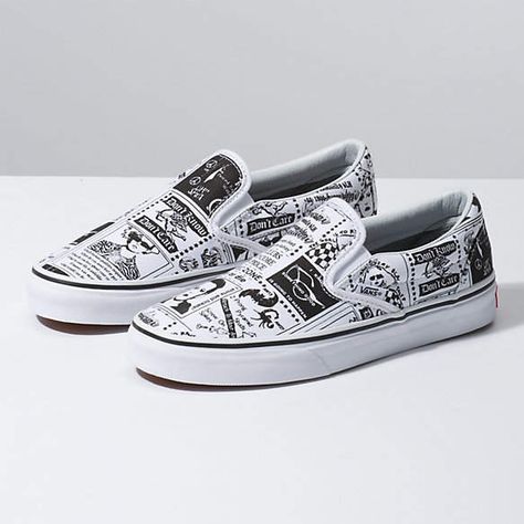 Vans x Ashley Williams Slip-On Vans Art, Slip On Vans, Tenis Vans, Vans Store, Ashley Williams, Sneakers Vans, Tennis Fashion, Vans Shop, Nike Shoes Women