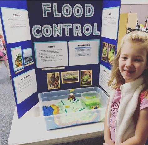 Science Fair Project: Flood Control | She Loves Science Oil Spill Science Fair Project, Eco Friendly Science Fair Projects, Marine Biology Science Fair Projects, Fun Science Fair Projects, Science Fair Questions, Engineering Science Fair Projects, Kindergarten Science Fair Projects, Science Fair Topics, Biology Science Fair Projects