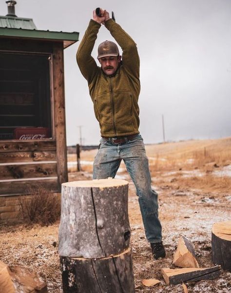 Woodsman Style, Mens Outdoor Style, Lumberjack Outfit, Ranch Outfits, Outdoorsmen Style, Pnw Style, Country Man, Mens Outdoor Fashion, Cowboy Aesthetic