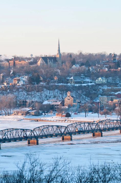 Stillwater, Minnesota Stillwater Minnesota, Belly Dancing Classes, Minnesota Home, Midwest Living, Romantic Holiday, St. Croix, Weekend Escape, St Croix, A Bridge