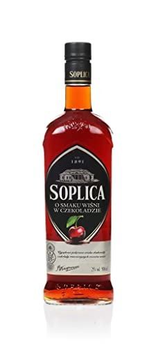 SOPLICA - Polish Cherry & Chocolate Vodka - Natural Ingredients - For Shots & Cocktails - 25% Alcohol - 500 ml : Amazon.co.uk: Grocery Vodka Cherries Recipe, Cherry Vodka Sour Recipe, Marachino Cherries Alcohol, Vodka Cherries, Chocolate Vodka, Russian Standard Vodka, Cherry Chocolate, Luxury Food, Flavored Vodka