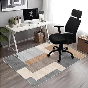 Office Chair Mat for Hardwood Floor & Low-Carpet, 2.62 lbs Anti-Slip Hi-Q Desk Chair Mat for Hardwood & Carpeted Floors,Desk Floor Mat for Office Chair on Carpet Hardwood Floors 48 x 36 Desk Chair Mat, Psychology Office, Floor Desk, Clean Desk, Office Mat, Office Chair Mat, Computer Desk Chair, Plastic Chair, Chair Mats