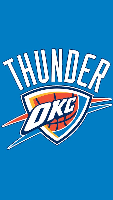 Oklahoma City Thunder 2008 Oklahoma City Thunder Logo, Thunder Nba, Knicks Basketball, Thunder Basketball, Lakers Game, Okc Thunder, Nba Wallpapers, Basketball Wallpaper, Basketball Leagues