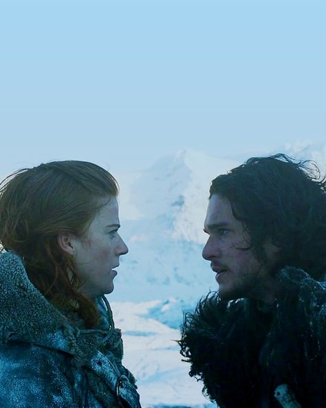 Ygritte & Jon Ygritte And Jon Snow, Jon Snow And Ygritte, Valar Dohaeris, John Snow, Game Of Thrones Tv, The North Remembers, Hbo Game Of Thrones, Gra O Tron, The Best Series Ever