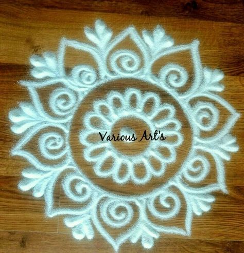 Easy rangoli Easy Small Rangoli Designs Diwali Simple, Small Rangoli Designs Easy Free Hand, Easy Alpana Designs, Rangoli Small Easy, Simple Easy Rangoli Designs, Small Easy Rangoli Designs, Rangoli Designs Easy Free Hand, Simpal Rangoli Designs, Free Hand Rangoli Designs Simple