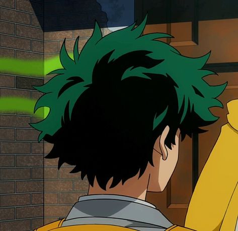 Anime Mullet Hair, Izuku Undercut, Deku Hair, Hair From The Back, Happy Charms, Manga Spoilers, Fluffy Hair, Undercut Hairstyles, Short Cut