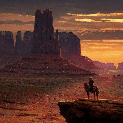 Wild West Aesthetic, West Aesthetic, Western Artwork, Cowboy Aesthetic, Western Photography, Western Landscape, Western Paintings, West Art, Western Aesthetic