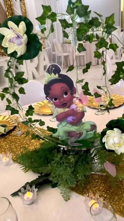 Princess And Frog Baby Shower Theme, Baby Tiana Baby Shower Ideas, Princess Tiana Baby Shower Ideas, Princess And The Frog Baby Shower Theme, Princess Tiana Baby Shower Theme, Princess And The Frog Baby Shower Ideas, Princess Tiana Birthday Party, Tiana Birthday Party, Frog Baby Showers