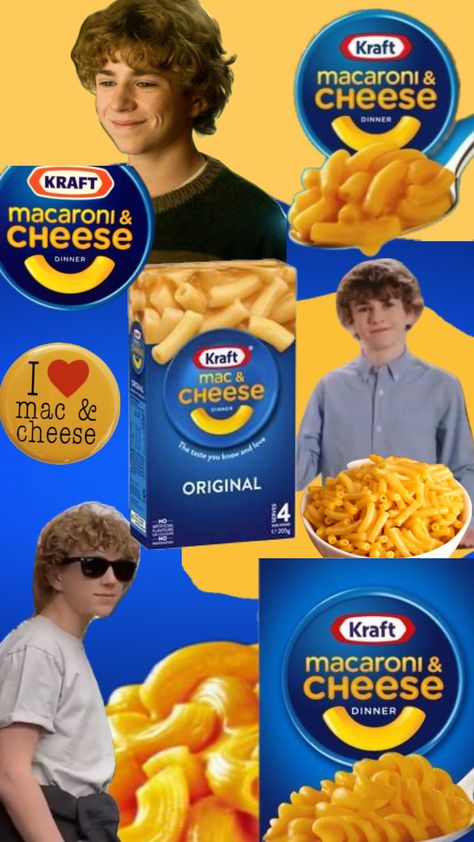 Kraft Mac And Cheese (if ykyk) Cheese Meme, Kraft Mac And Cheese, Kraft Mac N Cheese, Kraft Cheese, Jackson Walker, Percy Jackson Cast, Walker Scobell, Best Commercials, Macaroni Cheese