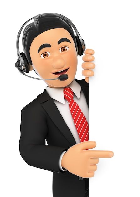 Photo 3d call center employee pointing a... | Premium Photo #Freepik #photo #suit #business-man-suit #businessman-pointing #business-man Call Center Design, Photo Suit, Karate Kata, Home Worker, Poster Background Design, Blank Space, Call Backs, Blank Card, Call To Action