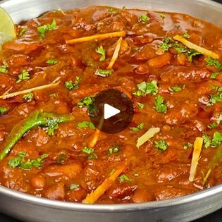 Rajma Recipe Video, Rajma Masala, Rajma Recipe, Quick Vegetarian Dinner, Rose Coloring, Rose Coloring Pages, Veg Dishes, Videos Cooking, Tasty Vegetarian Recipes