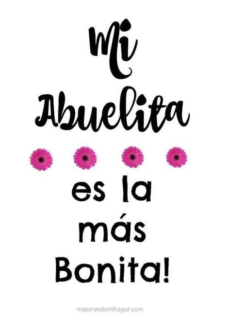 Abuelita quotes in spanish Quotes For Grandma, Grandma Birthday Quotes, Spanish Mothers Day, Grandma Quotes, Mothers Day Quotes, Mom Day, Happy B Day, Mother Quotes, Spanish Quotes