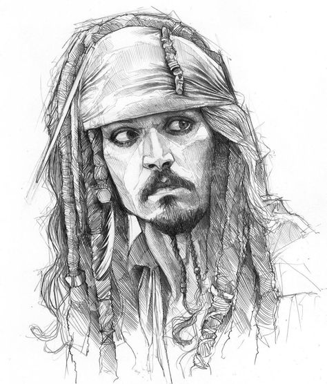 Jack Sparrow Drawing, Text Portrait, Medical Drawings, Face Art Drawing, Celebrity Artwork, Academic Drawing, Cat Drawing Tutorial, Portrait References, Pencil Sketch Images