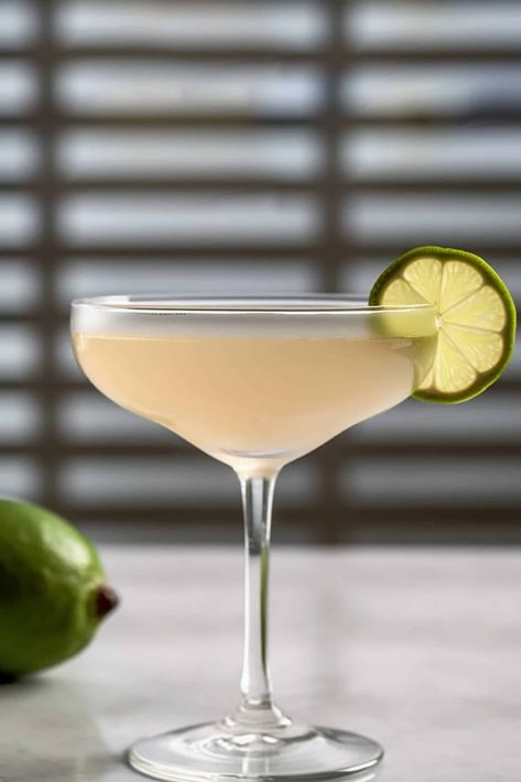 Hemingway Special Drink Recipe | Mix That Drink Key Lime Martini, Hemingway Daiquiri, Maraschino Liqueur, Daiquiri Recipe, Daiquiri Cocktail, Cocktail Drinks Alcoholic, Rum Recipes, Cherry Liqueur, Aged Rum