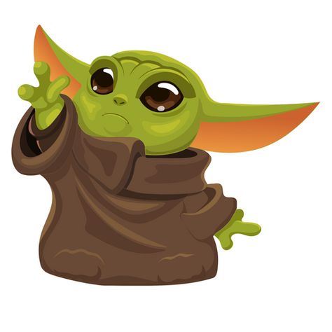 Star Wars Baby Yoda Trying to Reach Stuff Yoda Clipart, Toca Aesthetic, Bebe Yoda, Yoda Sticker, Yoda Images, Star Wars Cartoon, Yoda Png, Yoda Wallpaper, Star Wars Crafts