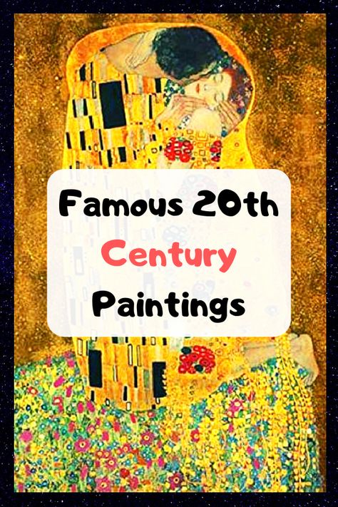 Famous 20th Century Paintings. The best and most famous 20th-century paintings list features 10 of the greatest masterpieces of fine art ever created. These famous compositions were all created during the twentieth century. The paintings incorporate all the great art movements of the 20th-century, such as Fauvism, Expressionism, Cubism, Surrealism, Pop Art, and Abstract Art. Famous Paintings Easy To Recreate, Famous Abstract Art, Famous Modern Art, 20th Century Paintings, Beautiful Landscape Pictures, Famous Art Paintings, Famous Works Of Art, Fauvism Art, Famous Artists Paintings