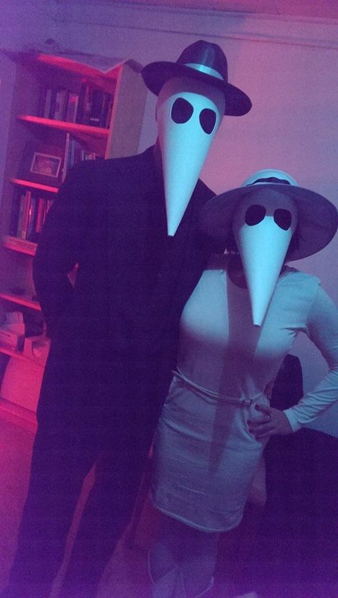 Spy VS Spy Couples Costume Spy Theme, Spy Vs Spy, Movie Halloween Costumes, Secret Identity, Couple Costumes, Couples Costume, Matching Costumes, Holiday Costumes, Couples Halloween