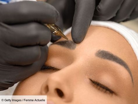 Le microblading : qu’est-ce que cette méthode qui rend les sourcils plus beaux ? Prix, durée, résultats... On vous dit tout ! What Is Microblading, Normal Skin Care Routine, Semi Permanent Eyebrows, Sparse Eyebrows, Sparse Brows, Brow Tattoo, Cosmetic Tattoo, Natural Brows, Natural Eyebrows