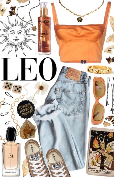 Leo Venus Outfit, Leo Stellium, Venus In Leo Style, Leo Outfits Aesthetic, Astro Outfits, Leo Mars, Venus Leo, Leo Outfits, Leo Fashion