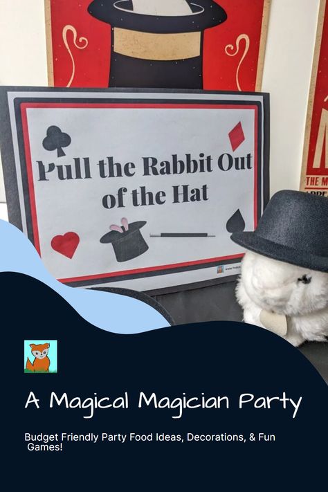 Are you looking for an unforgettable and budget friendly magician party idea? Look no further! Here you will find all the ingredients for the perfect magical-themed party for any age. From magical party food to creative and entertaining games, you have everything you need in this guide to make your party truly magical. So click here to get started on planning your magical magic-themed party! Magician Party Ideas, Magic Party Food, Magic Party Theme, Magician Party, Magic Birthday Party, Magic Ideas, Magical Party, Magic Birthday, Magic Theme