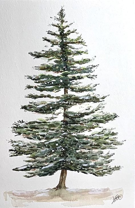 Oil Pastel Pine Tree, Snowy Trees Drawing, Christmas Tree Pencil Drawing, Winter Tree Drawing, Simple Christmas Tree Drawing, Tree Drawing Simple, Pine Tree Drawing, Christmas Tree Printable, Christmas Tree Drawing