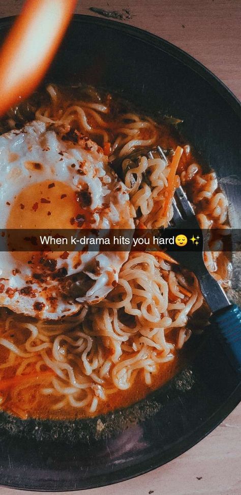 K Drama Snapchat Story, Kdrama Instagram Story Ideas, Happy Meal Quotes, Kdrama Snapchat Stories, Caption For Noodles, Korean Food Captions Instagram, Noodles Captions Instagram, Sweet Cravings Quotes, Food Snapchat Caption