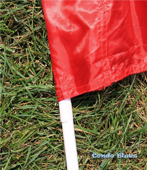 Condo Blues: How to Make Color Guard Swing Flags How To Make A Flag, Colorguard Flag Moves, How To Make Worship Flags Praise Dance, Praise Flags Worship Dance, Color Guard Flags Design, Diy Flags, Color Guard Tosses Flags, Color Guard Flags, Colour Guard