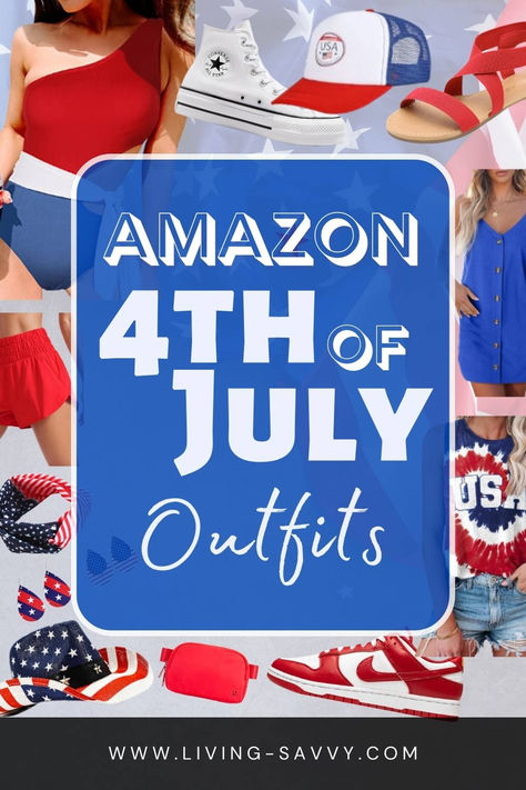 Amazon 4th of July Outfits: 60 Patriotic Finds 4th Of July Concert Outfit, 4th Of July Inspired Outfits, Fourth Of July Fashion, 4th Of July Outfits For Women 2024, Womens 4th Of July Outfit, 4th Of July Pool Party Outfit, Patriotic Work Outfit, 4 July Outfits, July Fourth Outfit