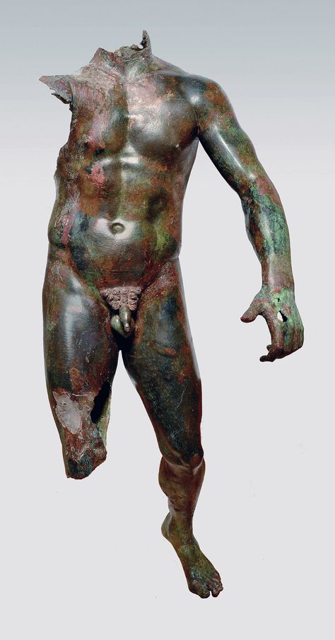 Exhibition: ‘Power and Pathos: Bronze Sculpture of the Hellenistic World’ at the J. Paul Getty Museum, Getty Center, Los Angeles – Art Blart Hellenistic Art, Ancient Greek Sculpture, Classic Sculpture, Roman Sculpture, Los Angeles Art, Male Torso, Greek Sculpture, Ancient Sculpture, Getty Museum