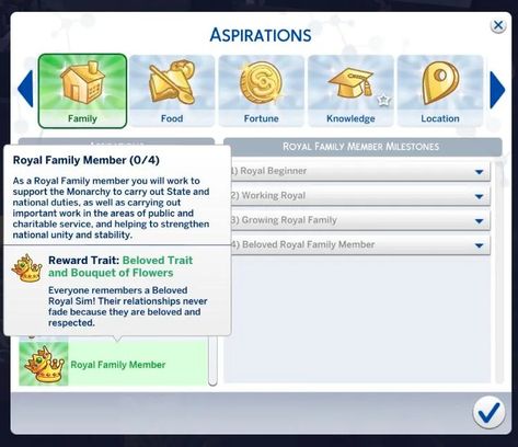 Royal Family Member Aspiration - The Sims 4 Mods - CurseForge Sims 4 Royal, Sims 4 Jobs, Kerbal Space Program, Baby News, Sims 4 Game Mods, Royal Family News, Royal Life, King And Queen, Royal Baby