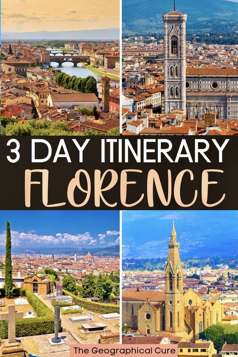 The Perfect 3 Days in Florence Itinerary 3 Days In Florence, Florence In A Day, Florence Itinerary, Florence Travel Guide, Florence Italy Travel, Visit Florence, Florence Travel, Perfect Days, Tuscany Travel