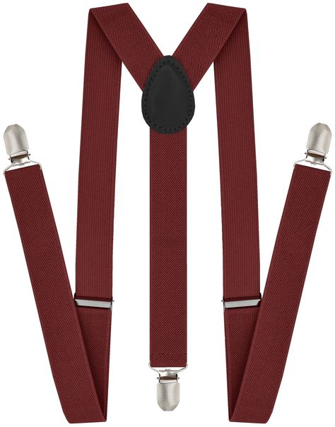 PRICES MAY VARY. STURDY MATERIALS: Y Back Shape Suspenders are for Men and Women. They are unisex. YBack cross patches are made of high-quality synthetic leather. They are very comfortable to wear. So your pants wont fall anymore. ADJUSTABLE RANGE: ONE SIZE FITS ALL. Dibi Mens Suspenders has adjustable size (24 inches to 42 inches) with long elastic straps. It can be streched until 90 inch. So Big and tall, small or short can wear it perfectly fitting. Also heavy duty strong metal clips will hol Suspenders Outfit Men, Mario Brothers Costumes, Christmas Suspenders, Jeans Suspenders, Mens Suspenders, Suspenders Outfit, Christmas Party Costume, Suspenders For Men, Brown Suspenders