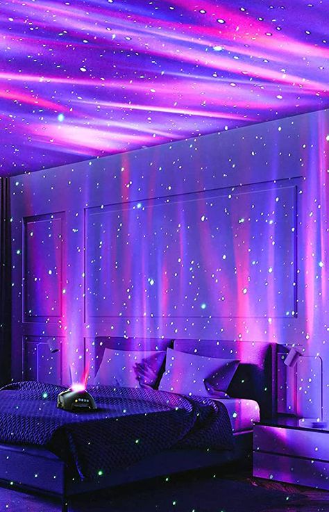 Northern Galaxy Light Aurora Projector with 33 Light Effects, Night Lights LED Star Projector for Bedroom Nebula Lamp, Remote Control, White Noises, Bluetooth Speaker for Parties Aurora Projector, Galaxy Light, Summer Bedroom, Galaxy Lights, Star Projector, Light Wave, Summer Projects, Lights Led, White Noise