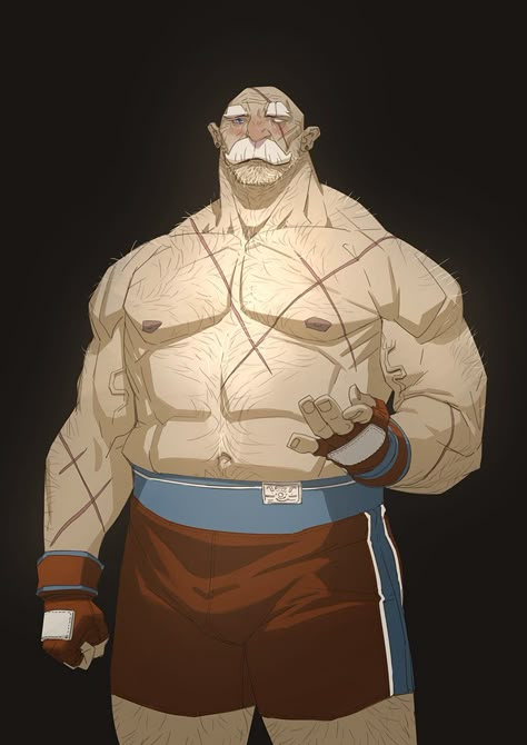 Dnd Strongman, Big Guy Character Design, Art Sketches Doodles, Sketches Doodles, Strong Character, Comics Artist, Man Character, Character Design Male, Anatomy Art